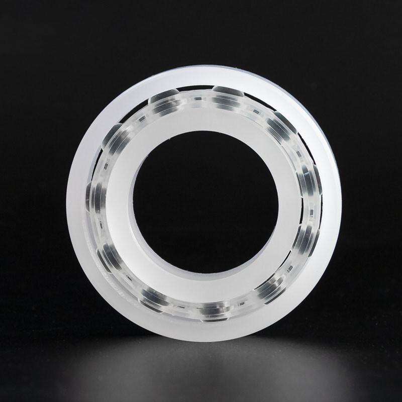 PP Plastic Ball Bearing ID 6-40mm Polypropylene Corrosion Resistance Waterproof