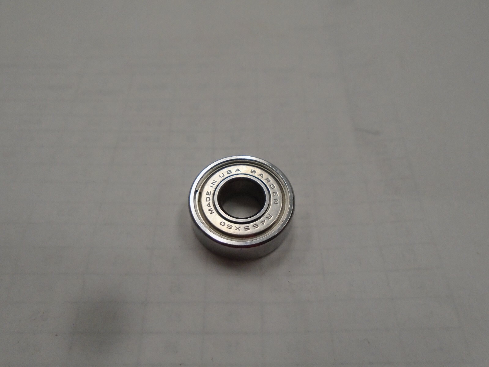 BARDEN PRECISION R4SSX50 R4-ZZ BEARING 1/4″ BORE X 5/8″ OD X0.196″ DR142