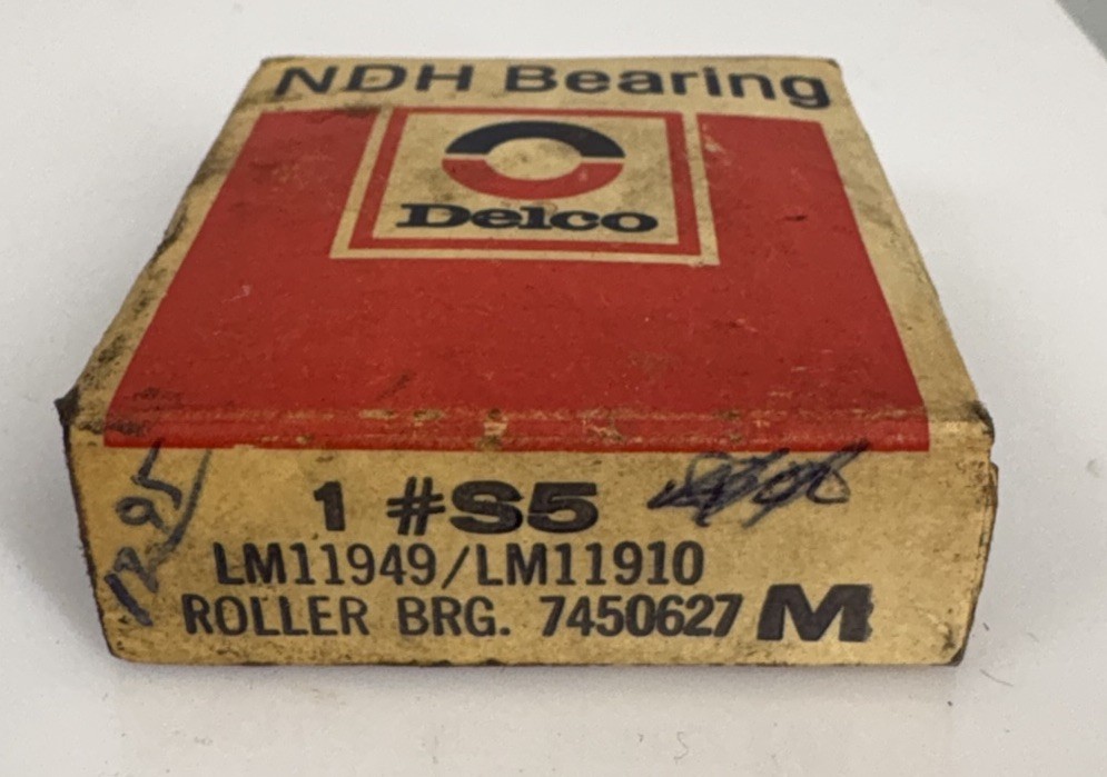 Delco New Departure Hyatt Bearings- 7450627-New/Old Stock