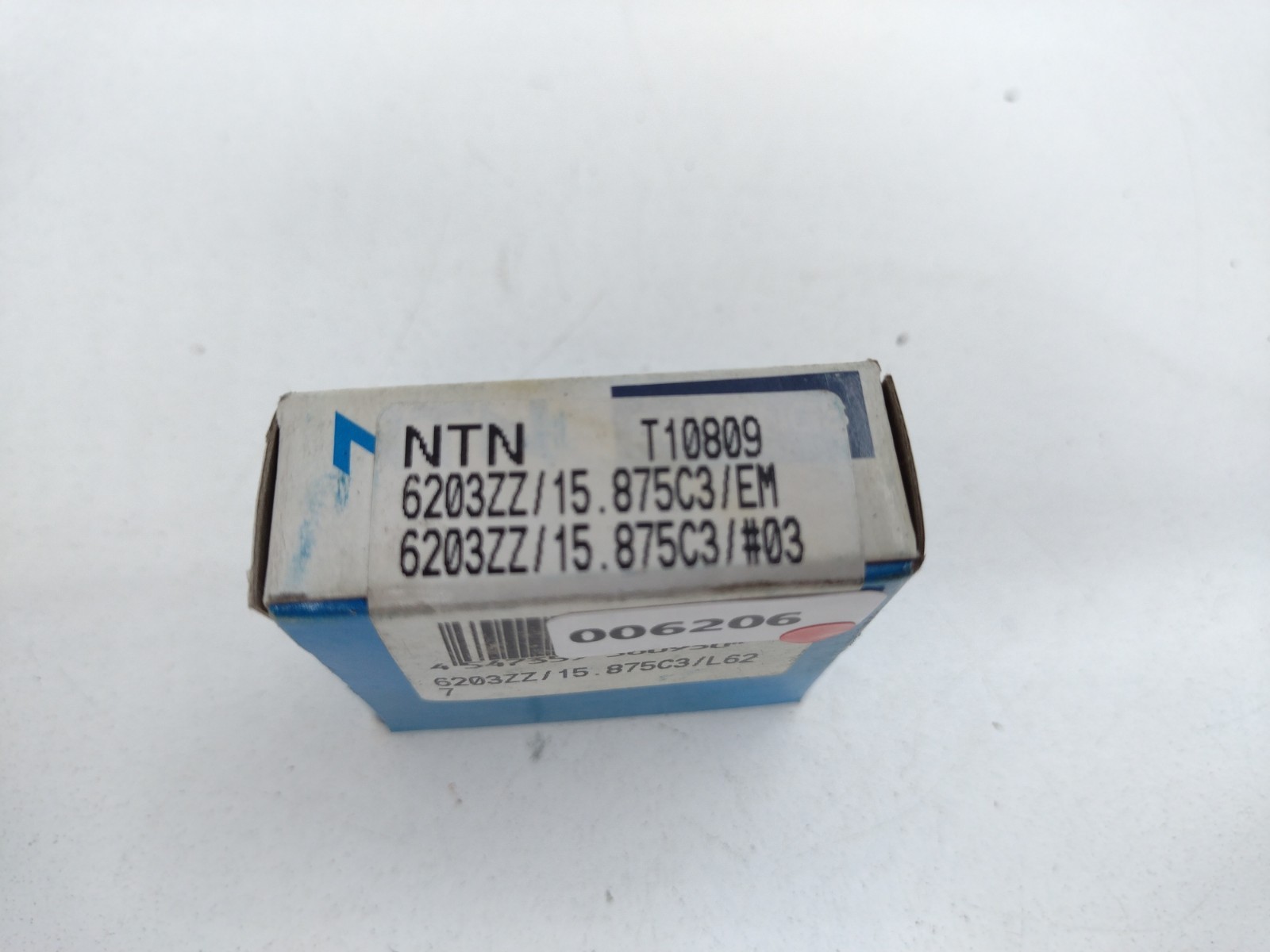 *** NTN 6203ZZ/15.875C3/EM Radial Deep Groove Ball Bearing 15.875 mm Bore