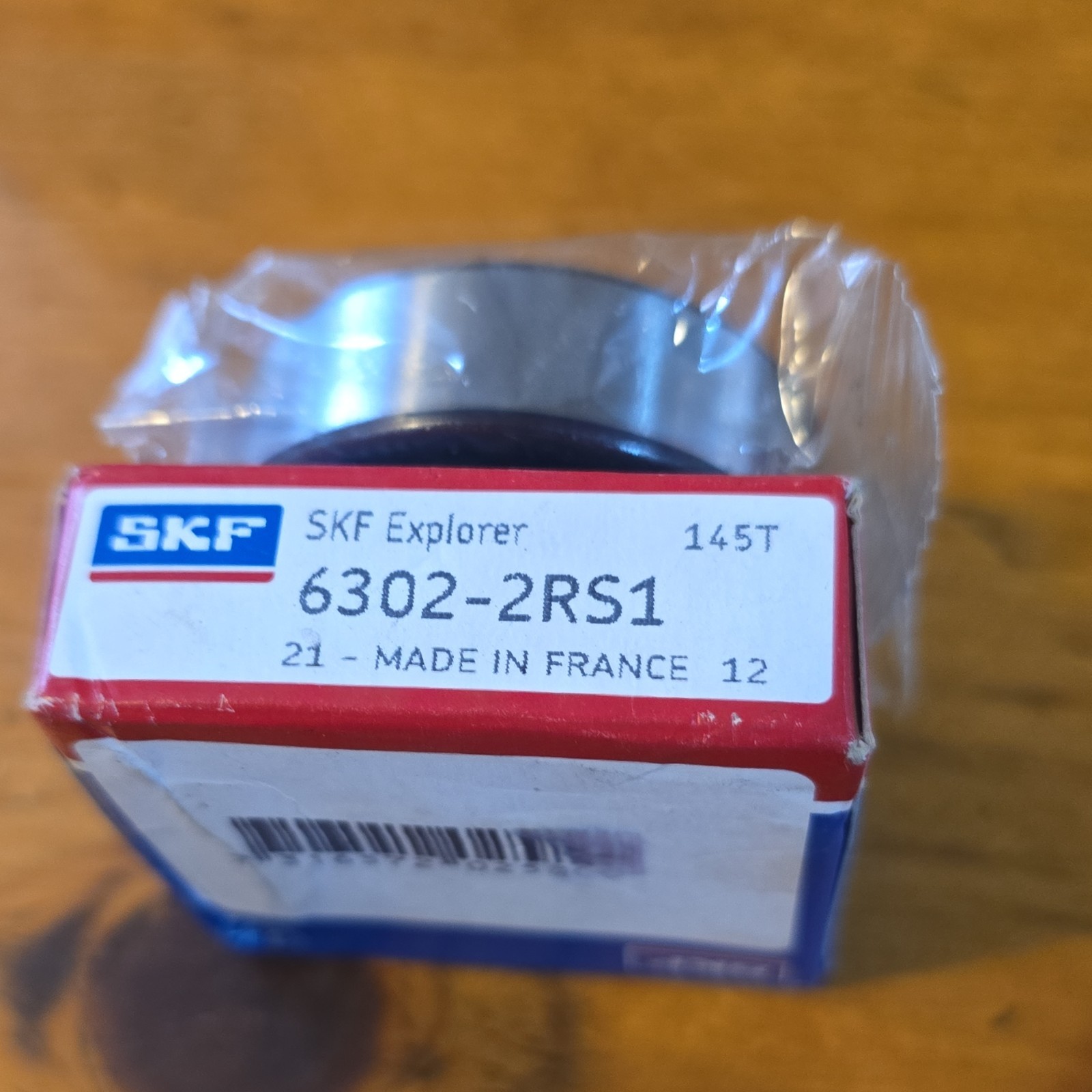 SKF Explorer 6302-2RS1 Steel Ball Bearing 15mm Bore x 42mm OD x 13mm