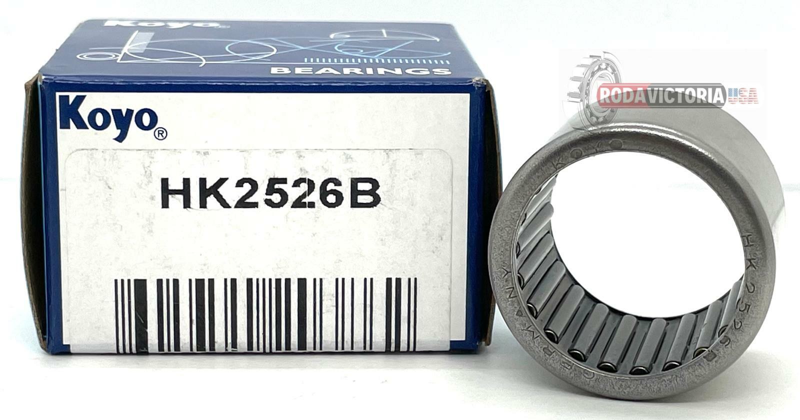 HK2526 Drawn Cup Needle Roller Bearing Premium Brand Koyo GERMANY 25x32x26mm