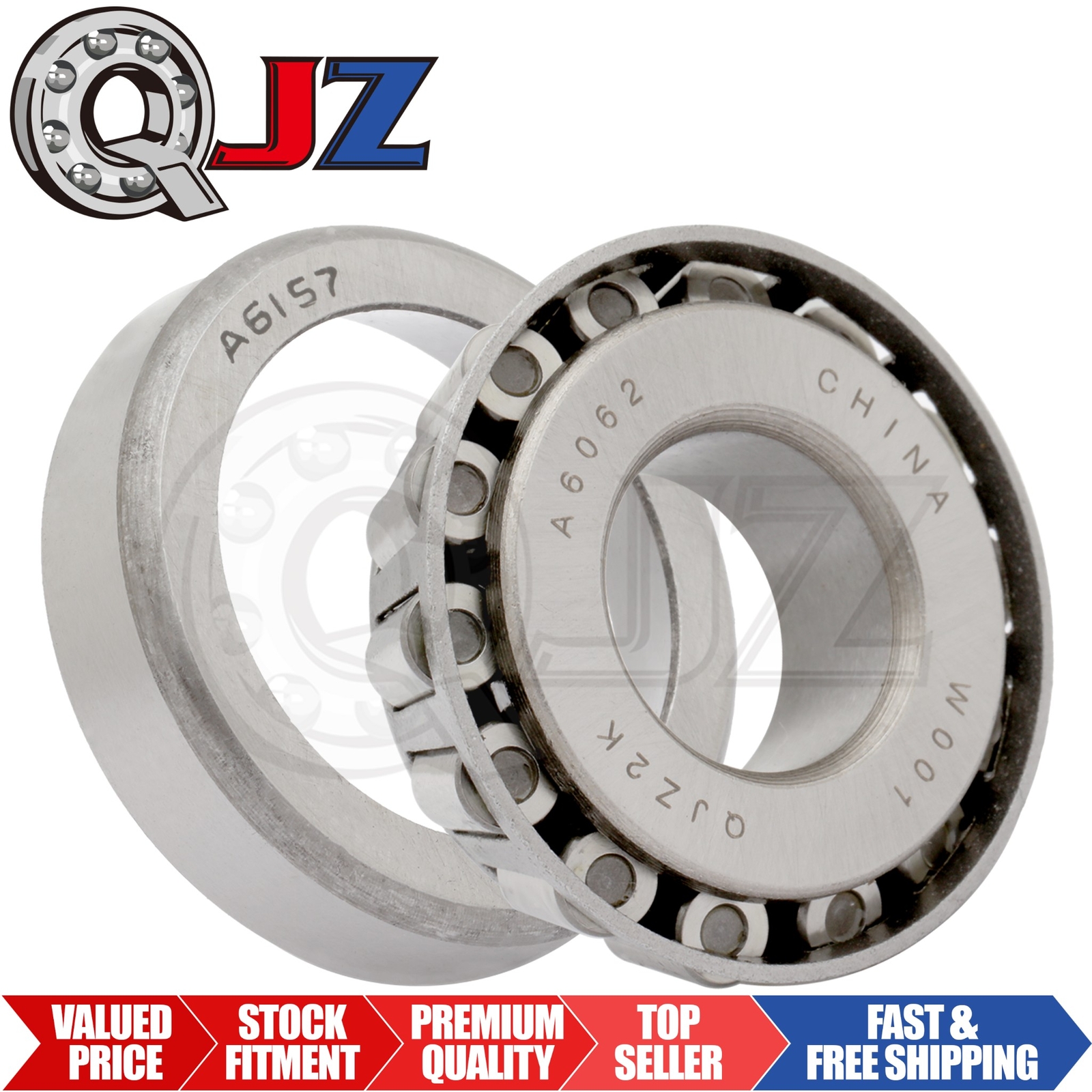 [Qty.1] A6062-A6157 Tapered Roller Bearing Set Cup & Cone [5/8in ID x 0.473in W]