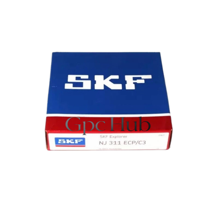 1PC New SKF NJ 311 ECP/C3 Single Row Cylindrical Roller Bearing Fast shipment