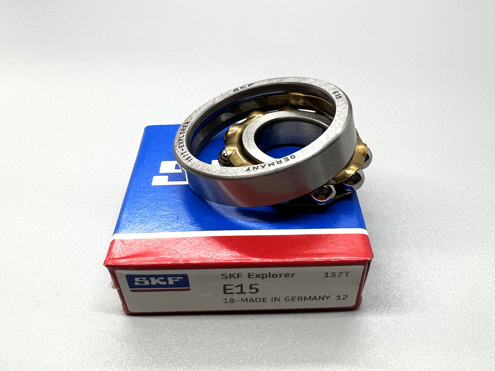 SKF Magneto Bearing E15 15x35x8mm Angular Contact Separate Permanent Bearing NEW