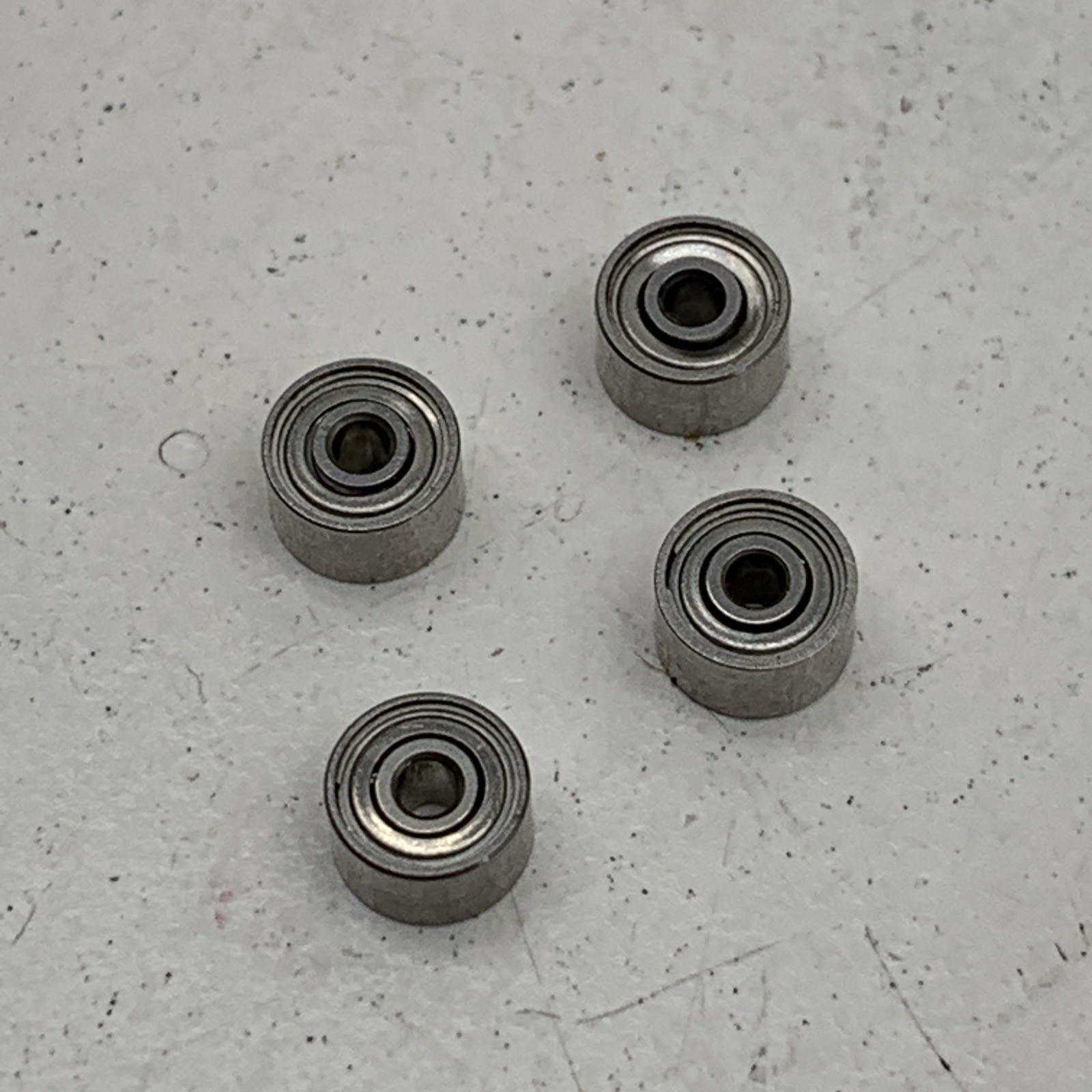 (4-PacK) SR1-ZZ Metal Shield Shielded Ball Bearing 1/16″ ID x 3/16″ OD x 5/64