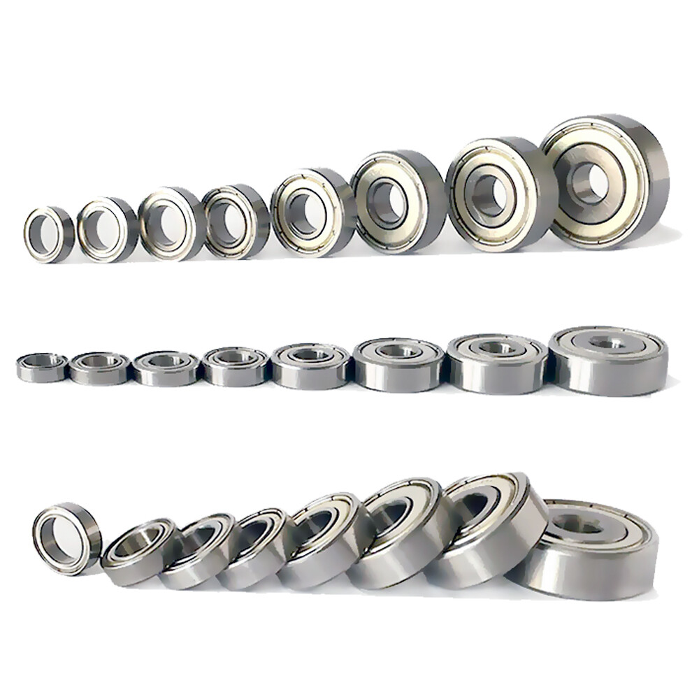 603~6800zz Bore 2 to 40mm Miniature Deep Groove Ball Bearings Shielded Bearings