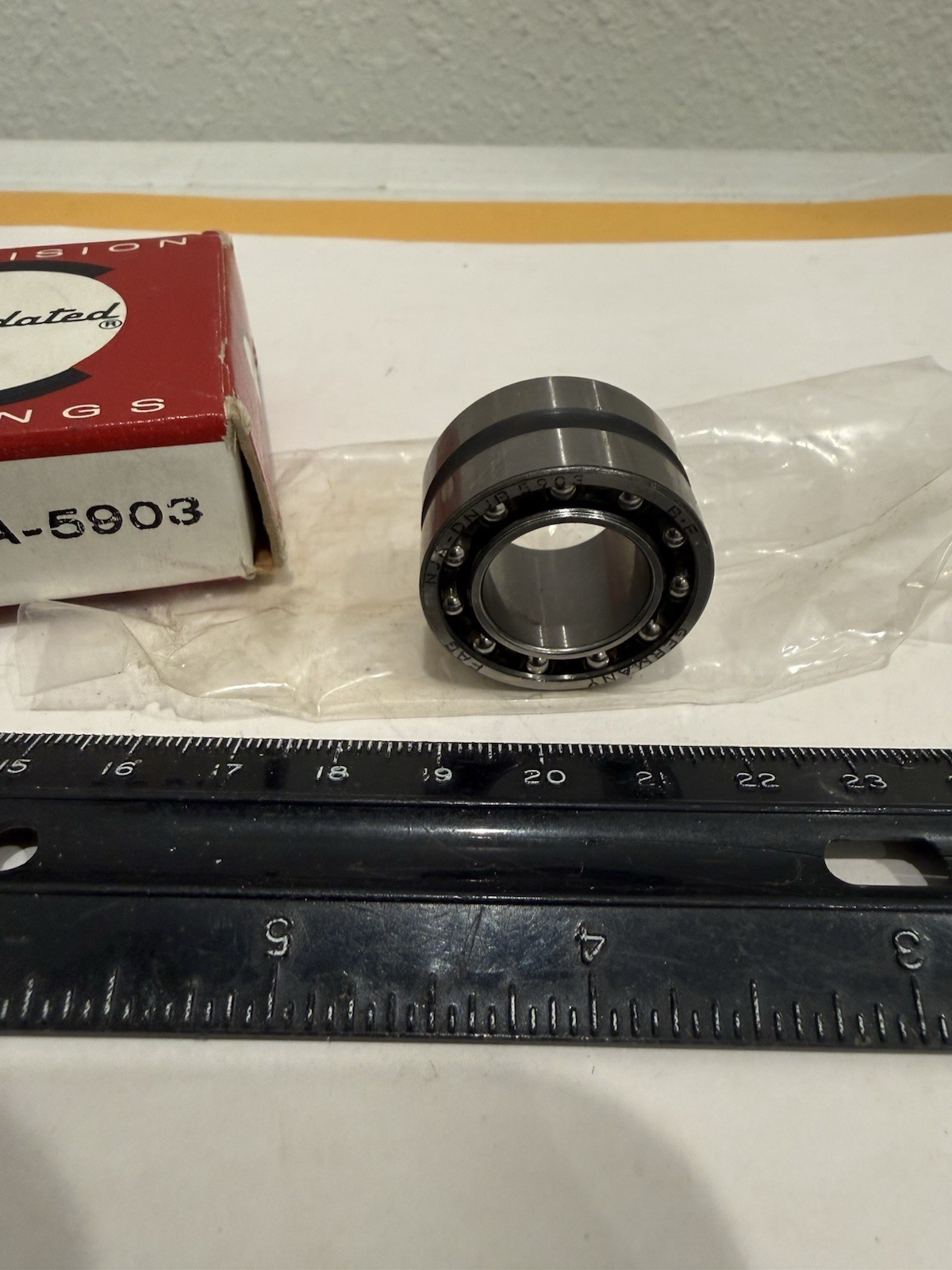 New Consolidated NKIA-5903 (Fag) Needle / Angular Contact Bearing