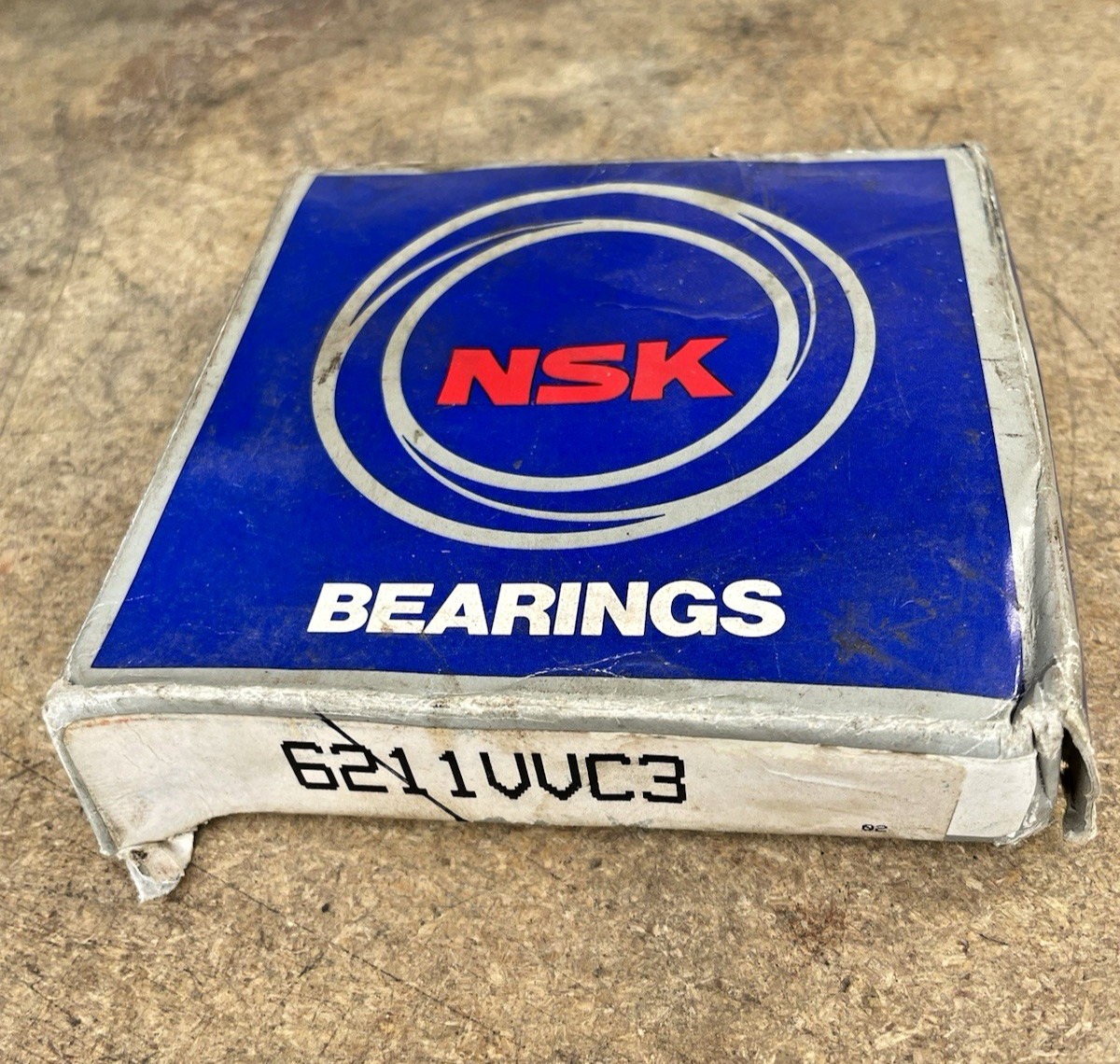 NSK 6211VVC3 Bearing Rubber Seals 55x100x21 mm 6211 VV 2RS C3 6211RS Japan