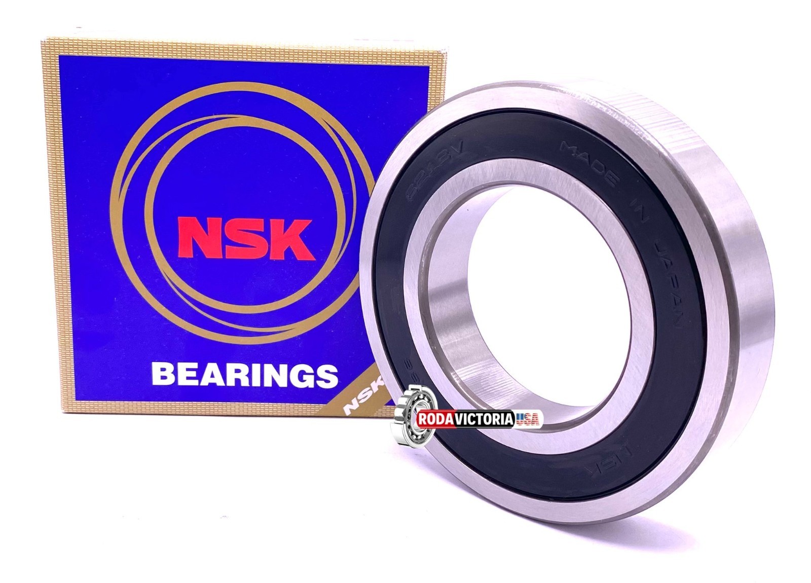 NSK 6213 VV C3 Deep Groove Ball Bearing, Rubber Sealed 65x120x23 mm