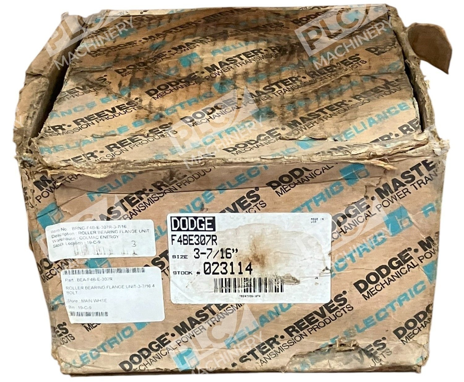 Dodge 3-7/16 F4BE307R Bearing 023114
