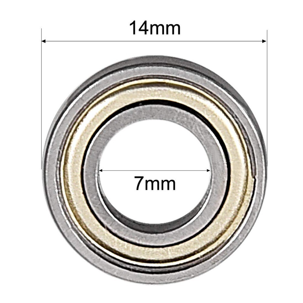 10-30pcs 687ZZ Ball Bearing 7x14x5mm Double Shielded 687-2Z Deep Groove Bearings