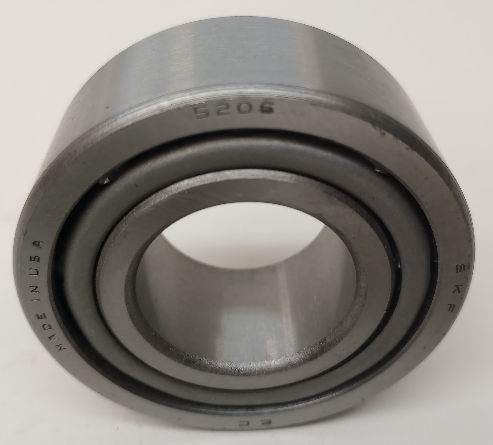 SKF 5206 Angular Contact Ball Bearing Double Row 30mm ID X 62mm OD X 0.9375in W