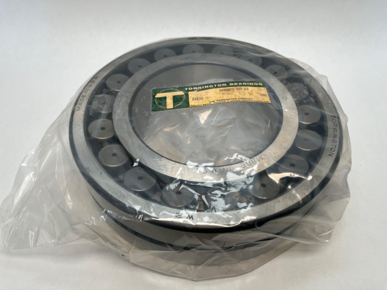 Torrington 22232W33 Spherical Bearing 160x290x80 mm 22232-W33 160SD22-F3 USA