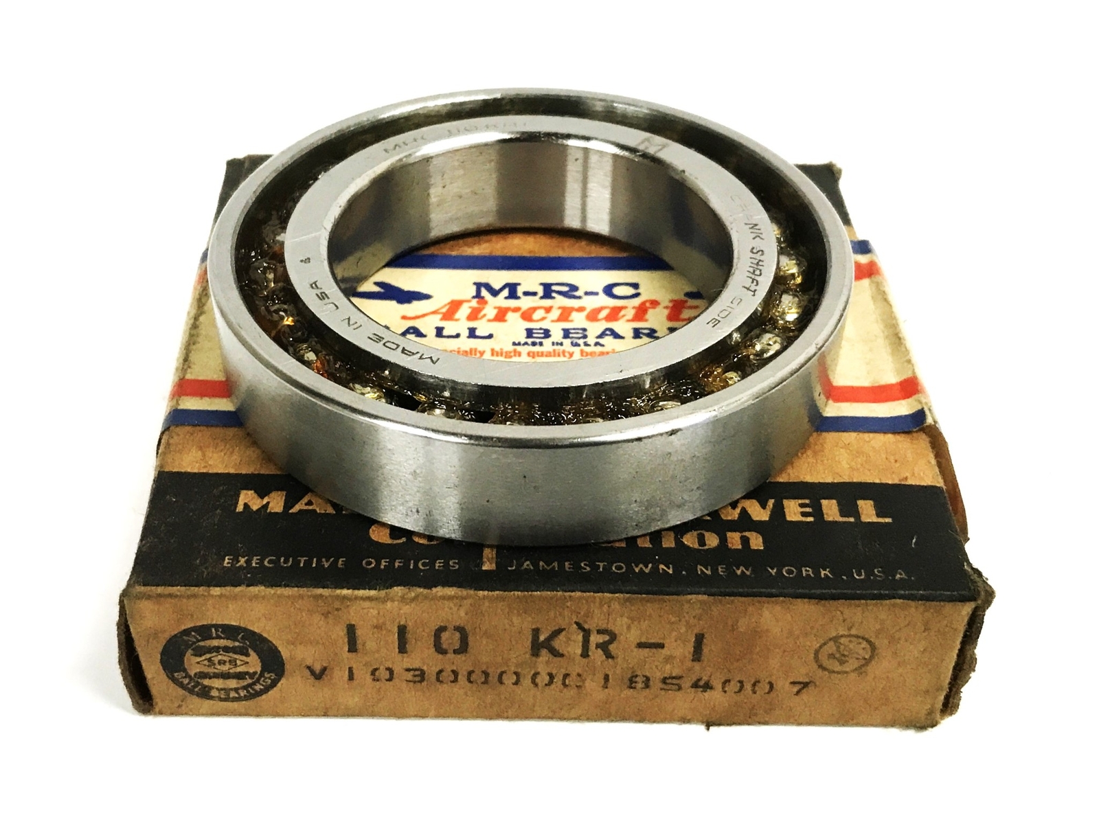 MRC Angular Contact Ball Bearing 110KR1 NOS