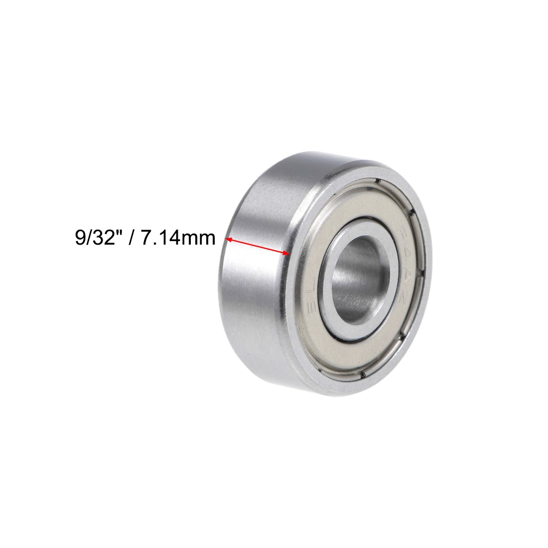 5pcs R4AZZ Deep Groove Ball Bearing 1/4″x3/4″x9/32″ Shielded Z2 Lever Bearings
