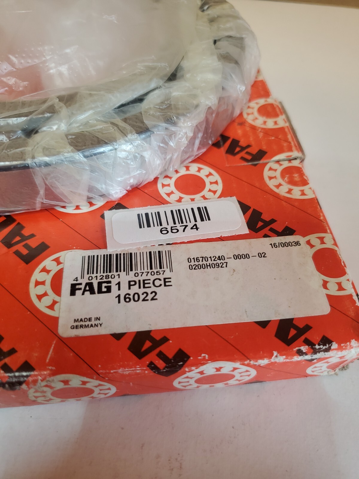 16022 H282 0200 16022-C3 – FAG 110 X 170 X 19 NEW! We Ship Today