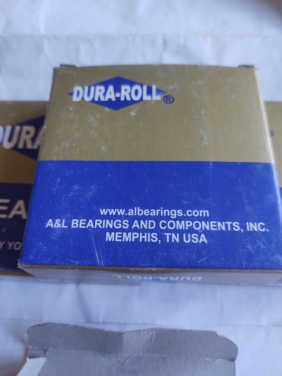 Lot of (4) DURA ROLL 6008 2RS Ball Bearing Rubber Sealed Both Sides NEW