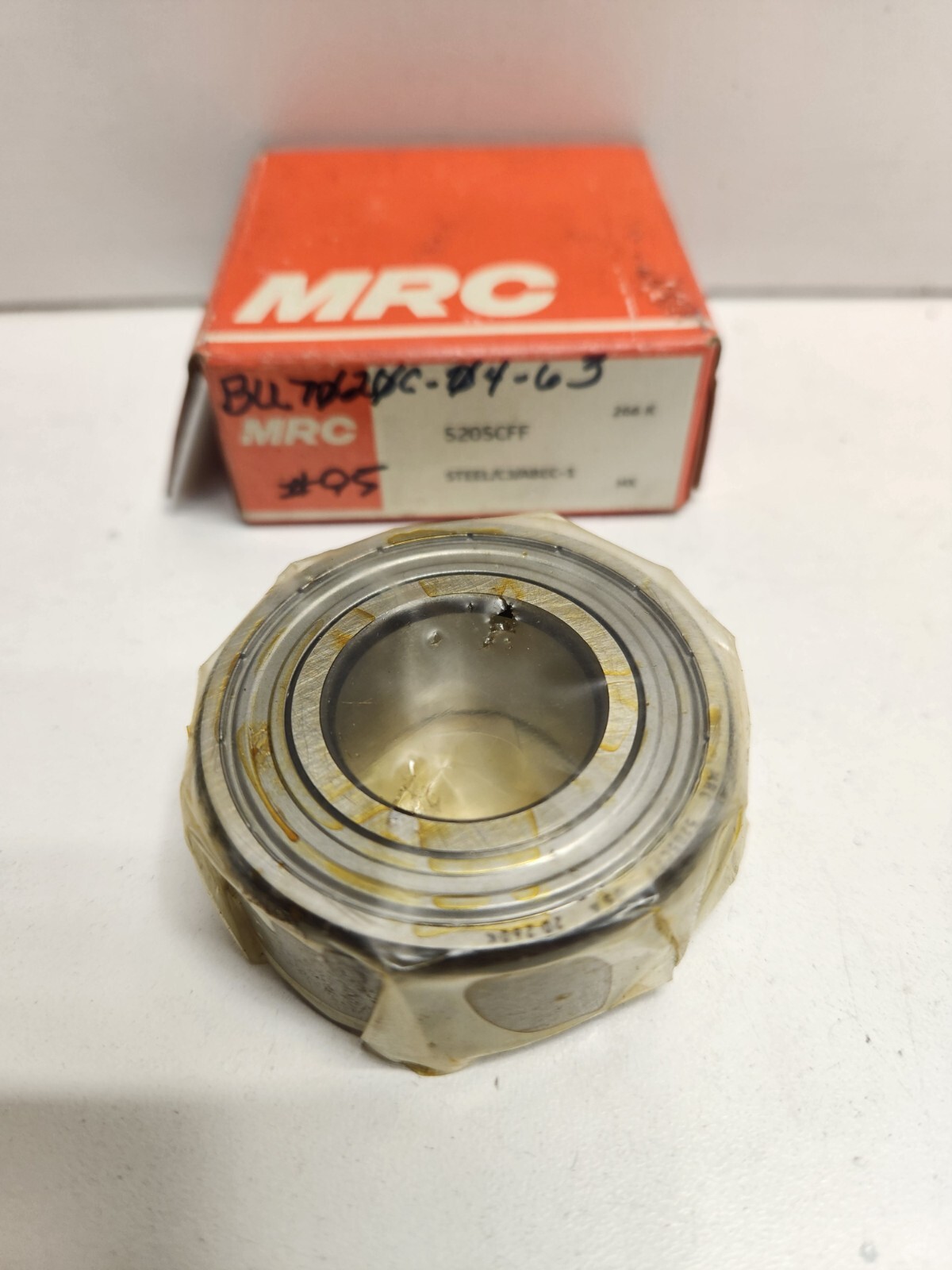 NEW OLD STOCK! MRC 25MM X 52MM BALL BEARING 5205CFF *FREE SHIPPING*