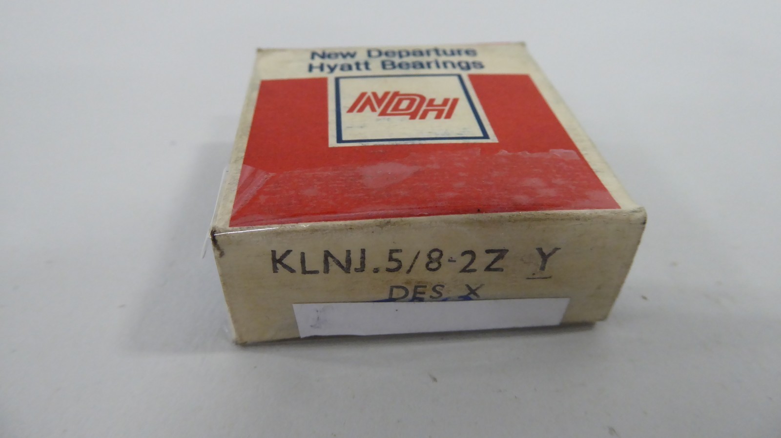 New Departure NDH KLNJ-5/8-2Z-Y Ball Bearing Delco