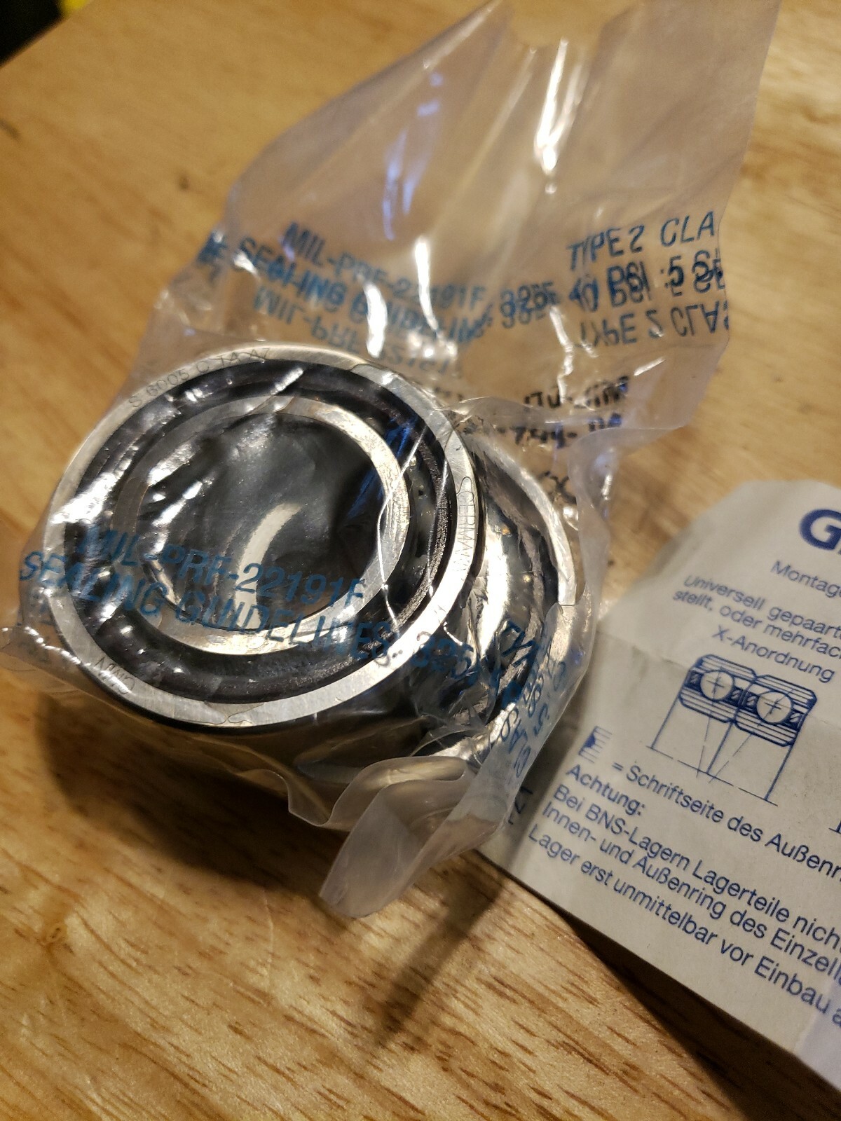 GMN Paul Müller Industrie S6005C TA ABEC7 DUM Angular Contact Ball Bearing (3D6)