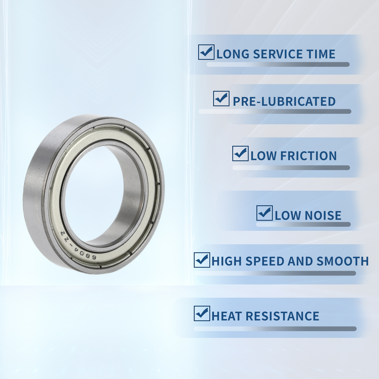 6804ZZ Deep Groove Ball Bearings 20x32x7mm 1 Pc Scooter Skateboard Wheel