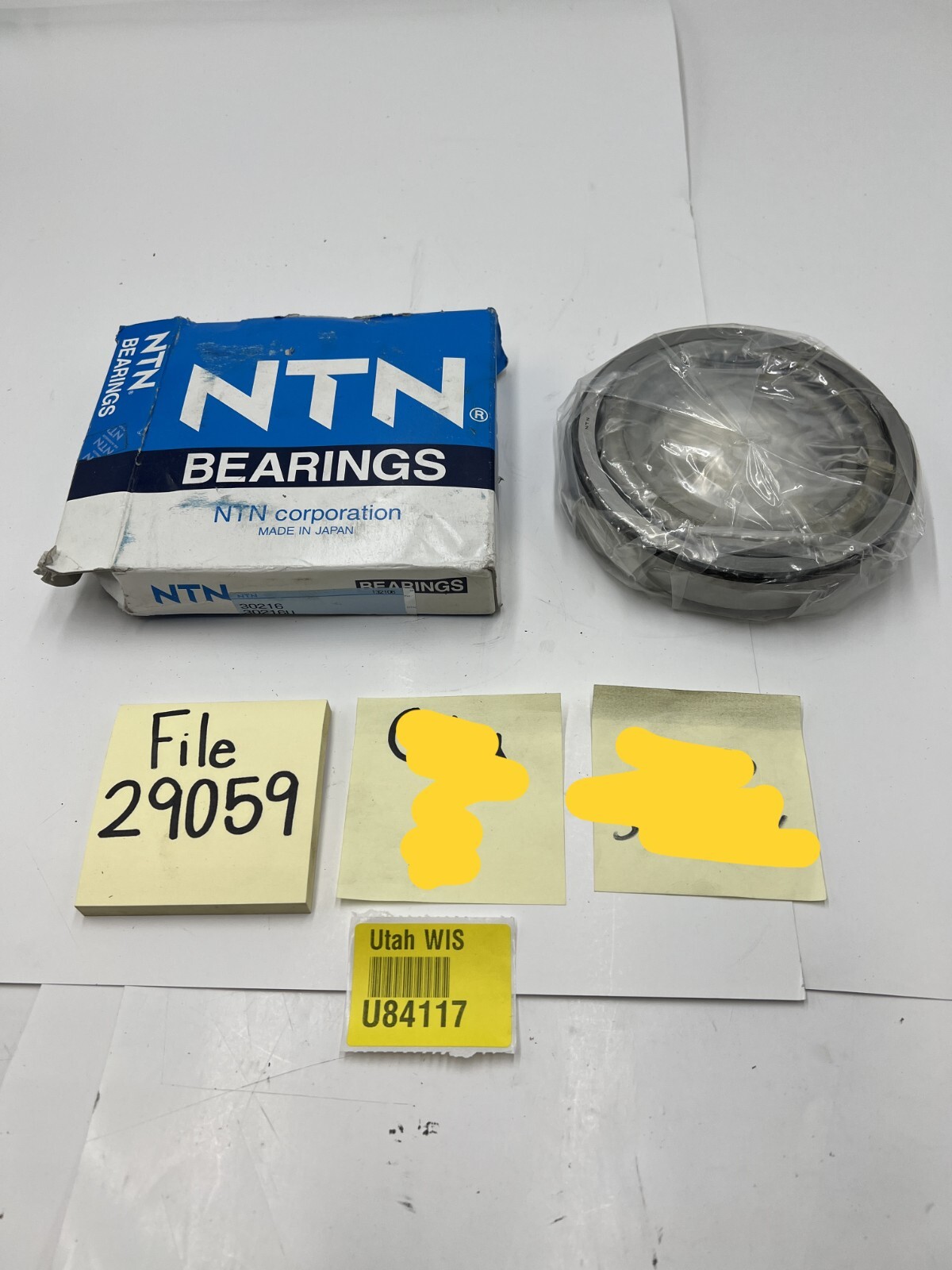 NTN Bearing Tapered Roller Bearing, Pressed Steel Cage 30216U