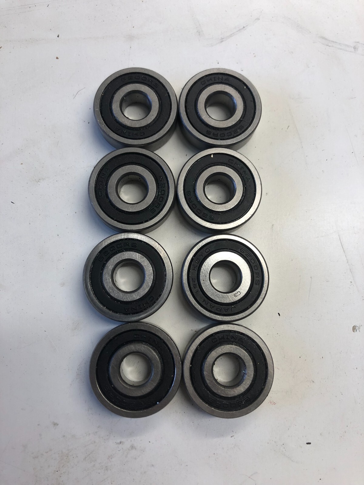8 Pack – 6200-2RS High Quality Two Side Rubber Seal Ball Bearing 10x30x9 6200RS