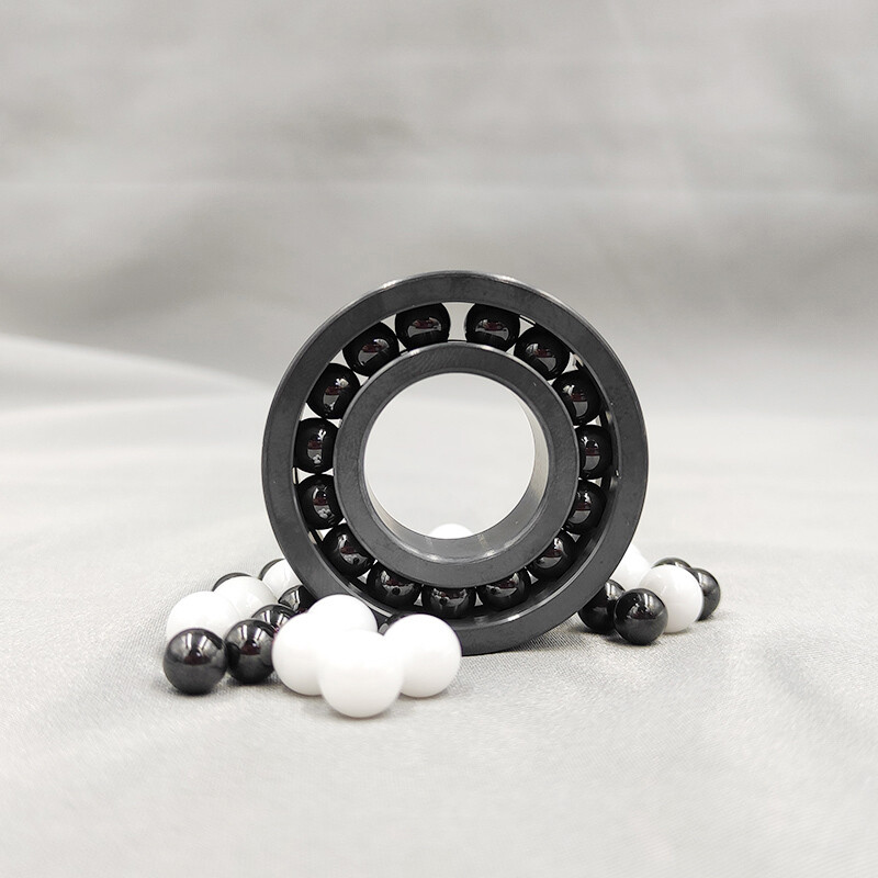 Si3N4 Ceramic Bearing ID 10mm-50mm High Temperature Resistance 1200℃ Insulation
