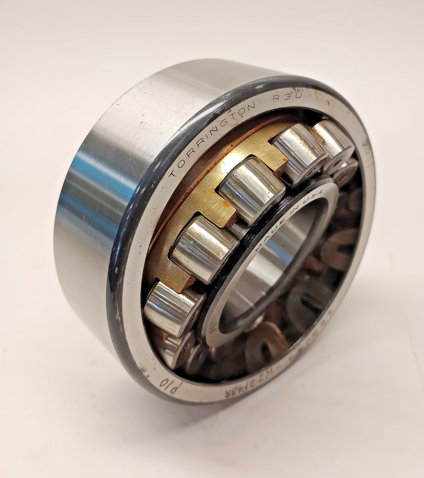 Torrington 55SD23-W22F4BR Spherical Bearing Brass USA 55x120x43mm 22311W22F4BR