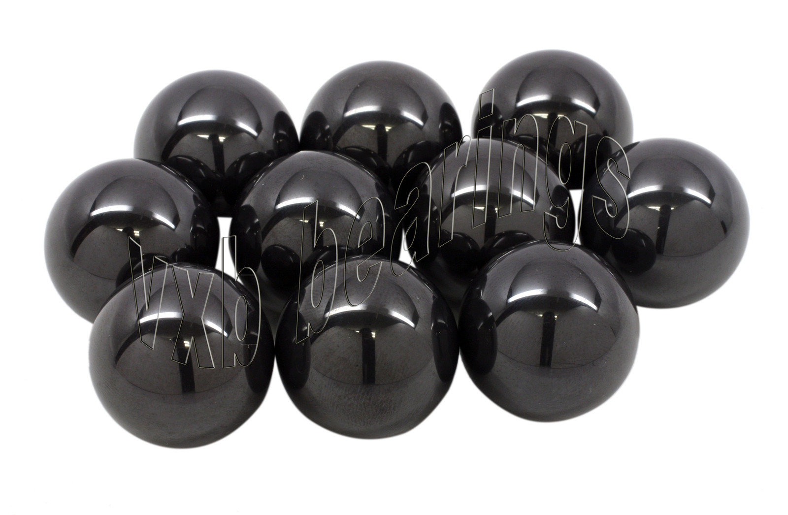 10 Ceramic Bearing Balls 3/8″inch 9.525mm Silicon Nitride Bicycle 0.375″ Si3N4
