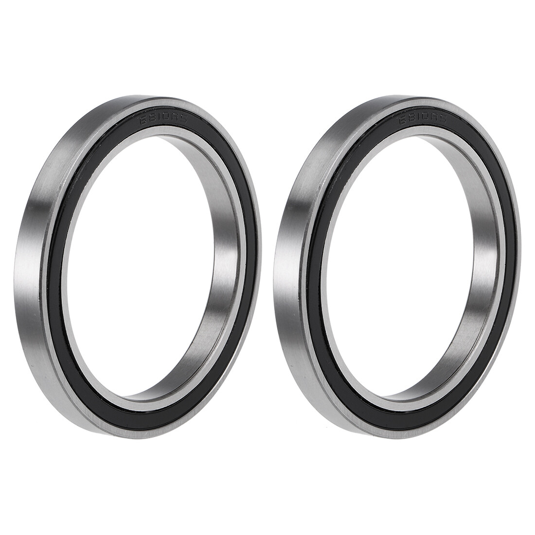2pcs 6810-2RS Deep Groove Ball Bearings Double Sealed Chrome Steel Z2