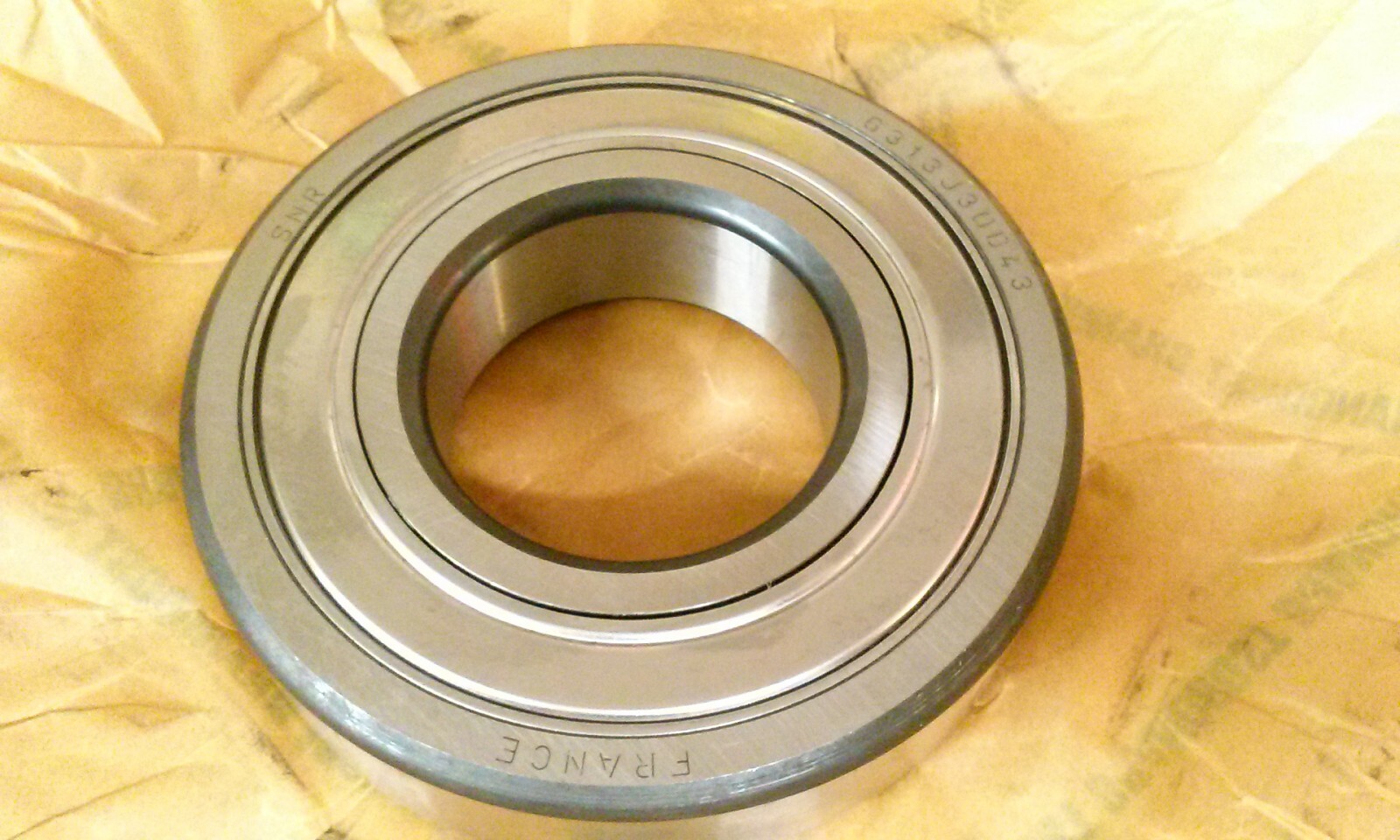 SNR 6313.ZZJ30D43A50 bearing, made in France = 6313 2Z JEM C3