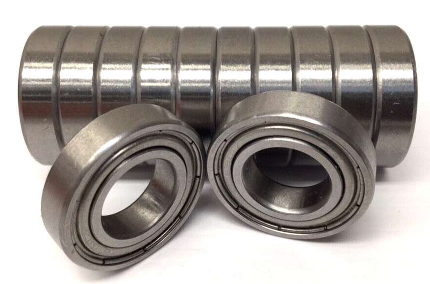 RBI 6901ZZ Ball Bearing Double Shielded 12mm ID 24mm OD 6mm Width (Pack Of 12)