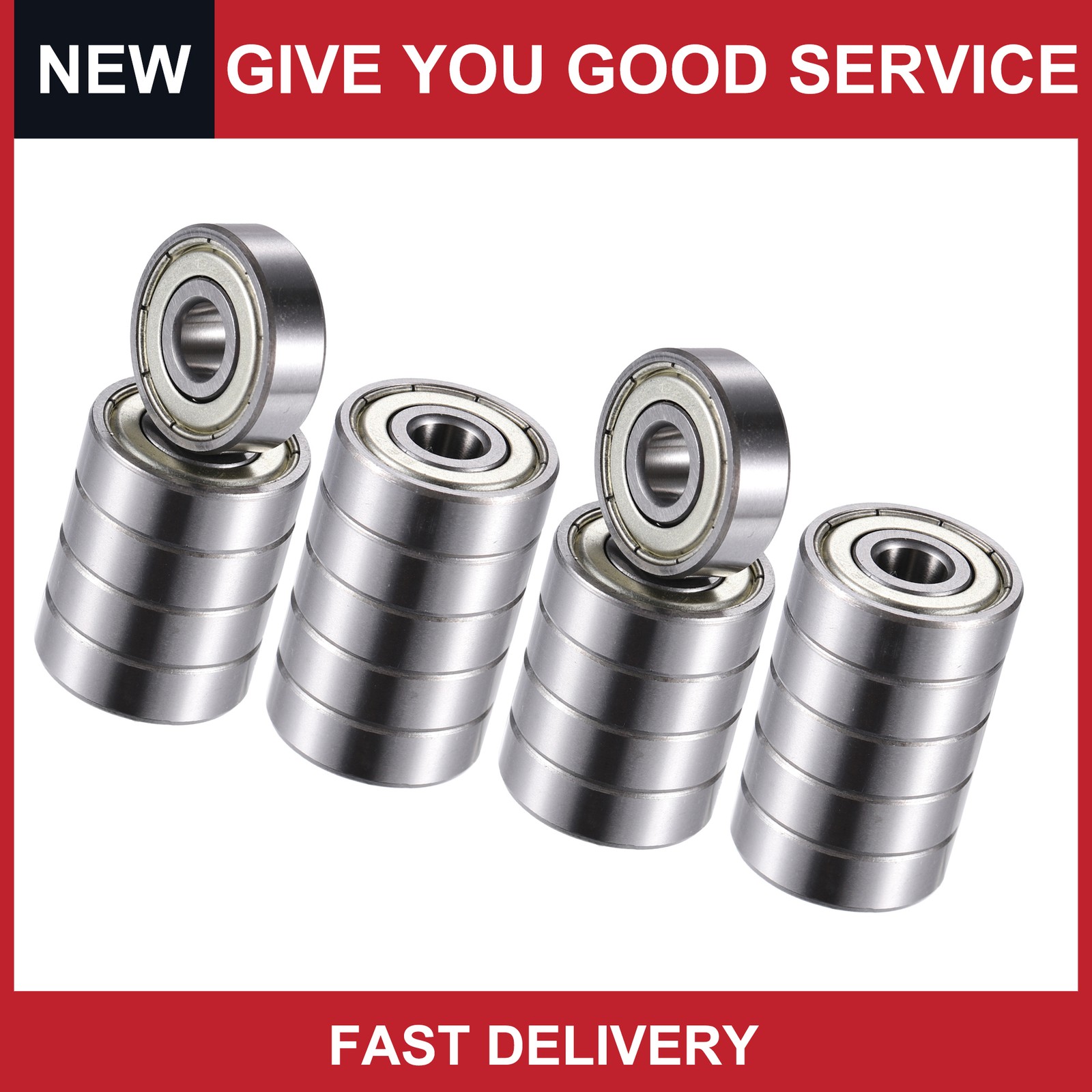 20pcs 627ZZ 7x22x7mm Single Row Deep Groove Ball Bearings