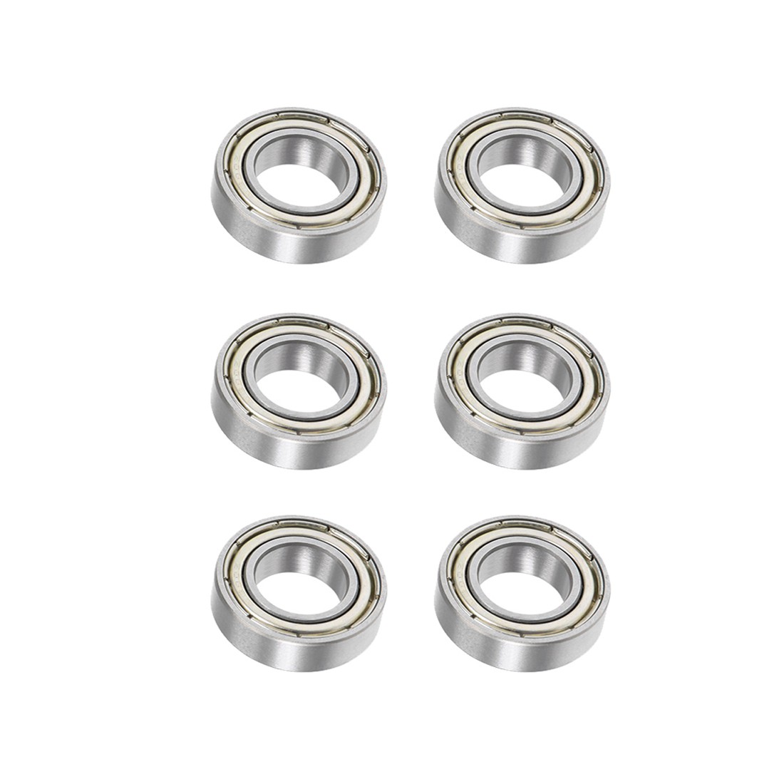 10 PCS 10x19x5mm Deep Groove Ball Bearing 6800ZZ