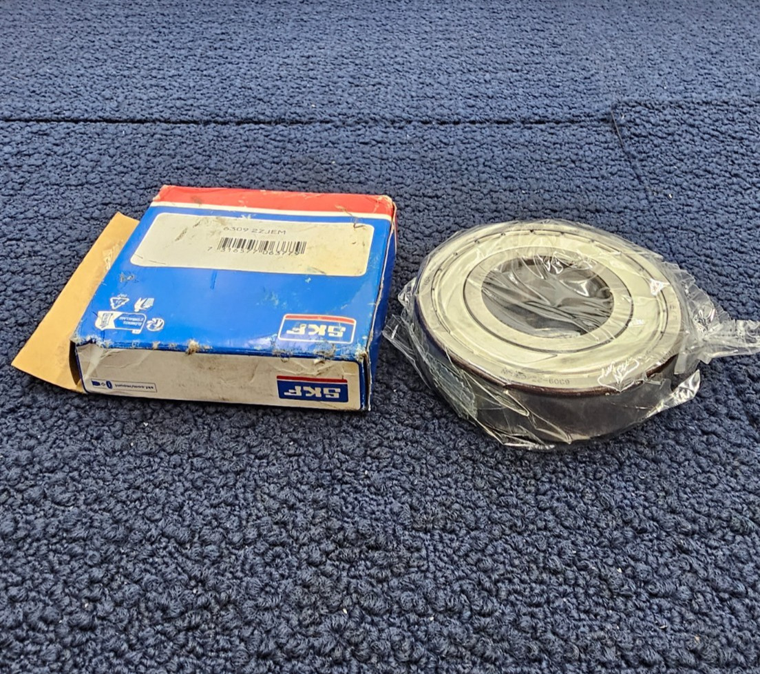 SKF 6309 2ZJEM: Single Row Shielded Deep Groove Radial Ball Bearing