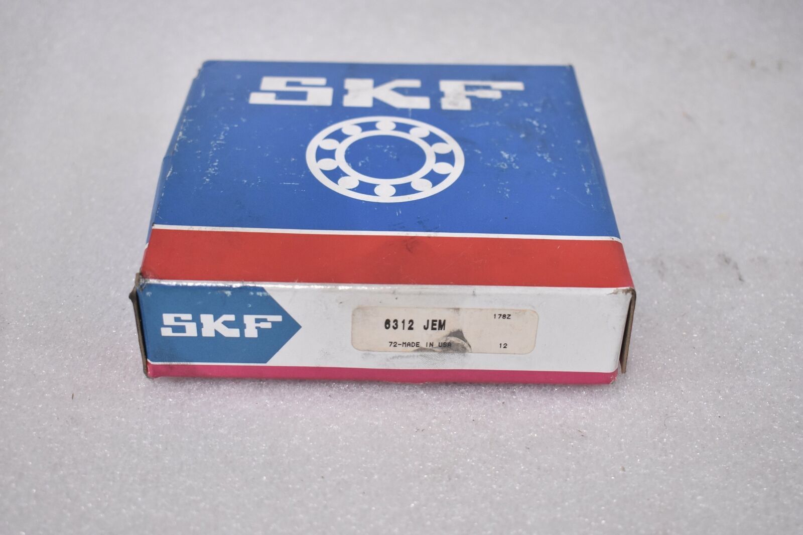 SKF 6312 JEM RADIAL/DEEP GROOVE BALL BEARING – ROUND BORE 60mmx 130mm x 31mm C3