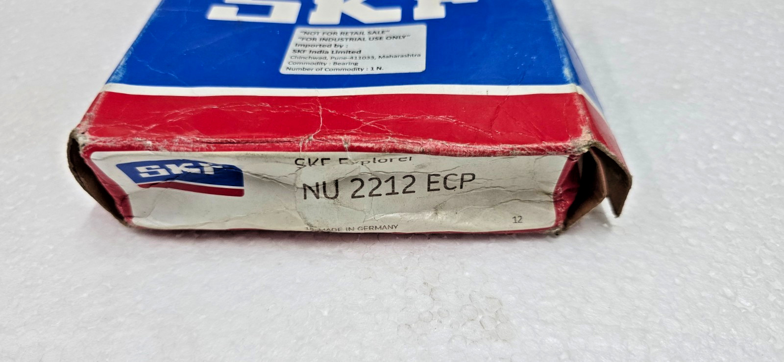 NU 2212 ECP Cylindrical Roller Bearing 60X110X28mm NEW SKF GERMANY NU2212ECP