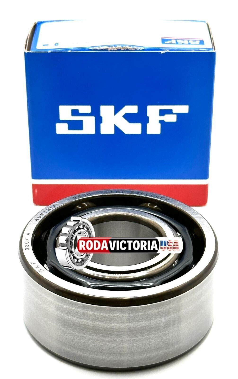 SKF 3307 A ANGULAR CONTACT BEARING, OPEN, NO SEALED 35x80x34.9 mm