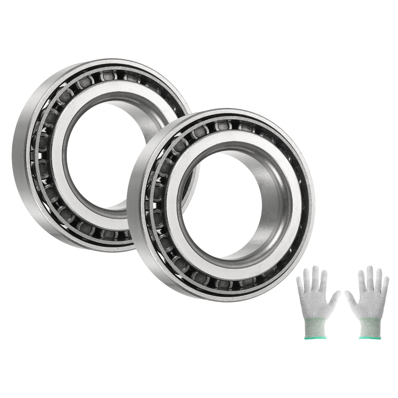 2 Sets Tapered Roller Bearings 13687/13621, Cone + Cup 1.5×2.717×0.779″