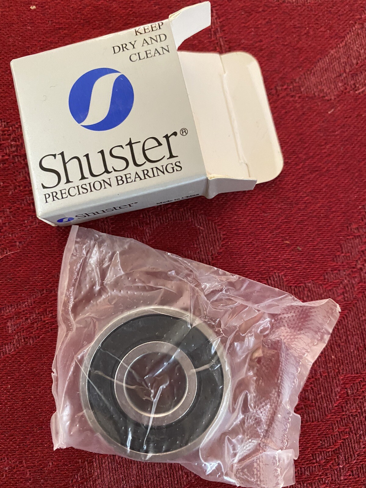 SHUSTER PRECISION BEARINGS. SS6201 2RS