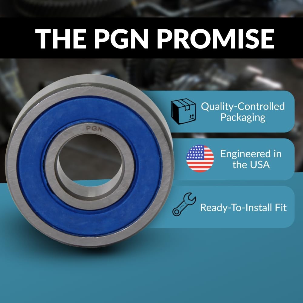 10 Pack PGN 62062RS Deep Groove Ball Bearings Double Rubber Sealed 30x62x16mm