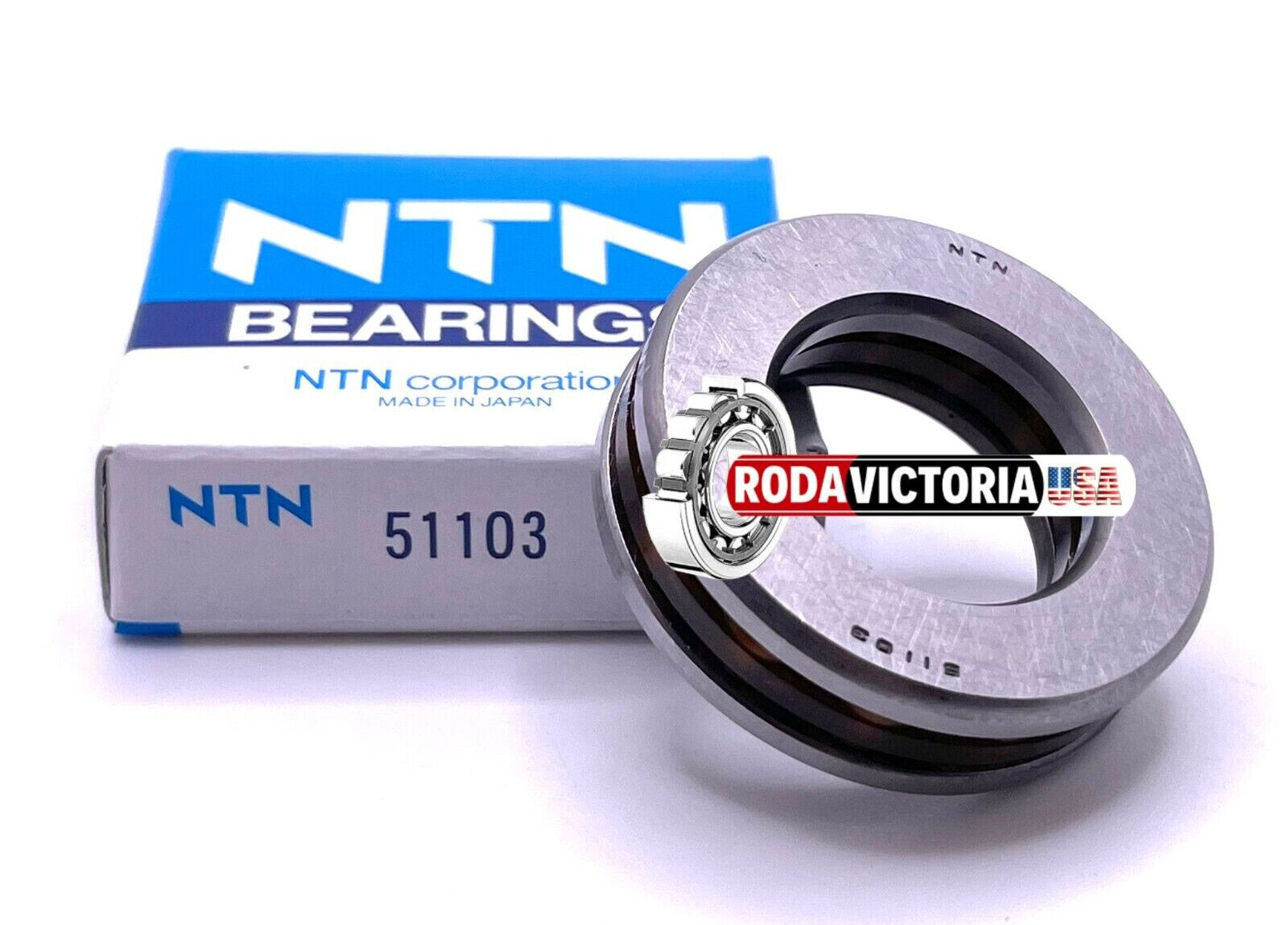 NTN JAPAN 51103 Axial deep groove ball bearing 17x30x9 mm