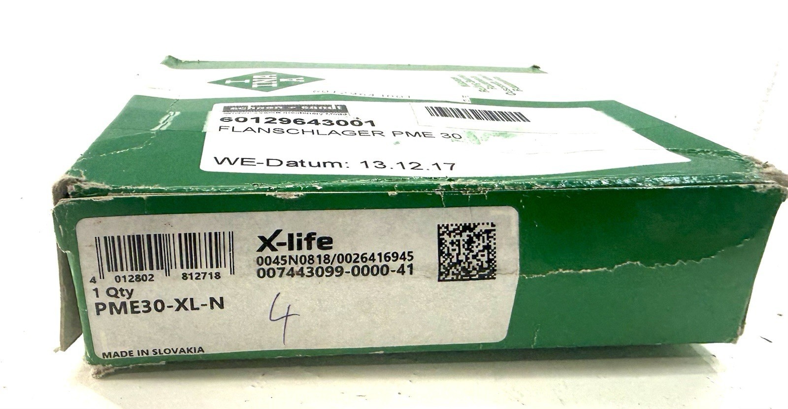 INA PME30-XL-N Flanged housing unit
