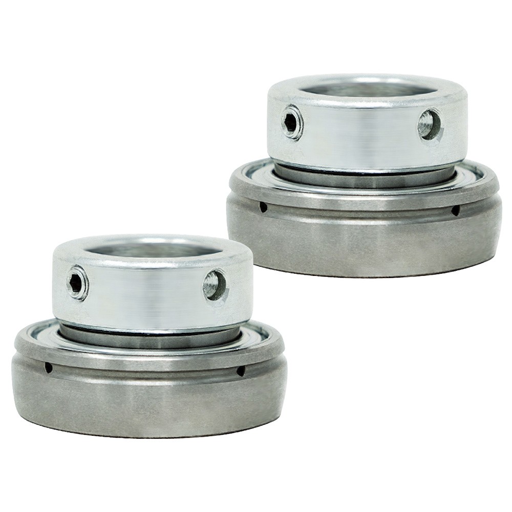 SA204-12 Insert Bearing 3/4″ Bore, Spherical OD, Lock Collar, Lube Hole (Qty 2)