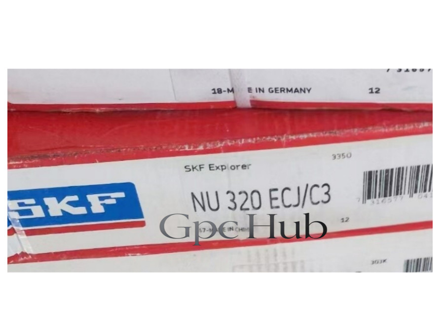 1PCS New SKF NU 320 ECJ/C3 Cylindrical Roller Bearing 100x215x47mm Fast delivery