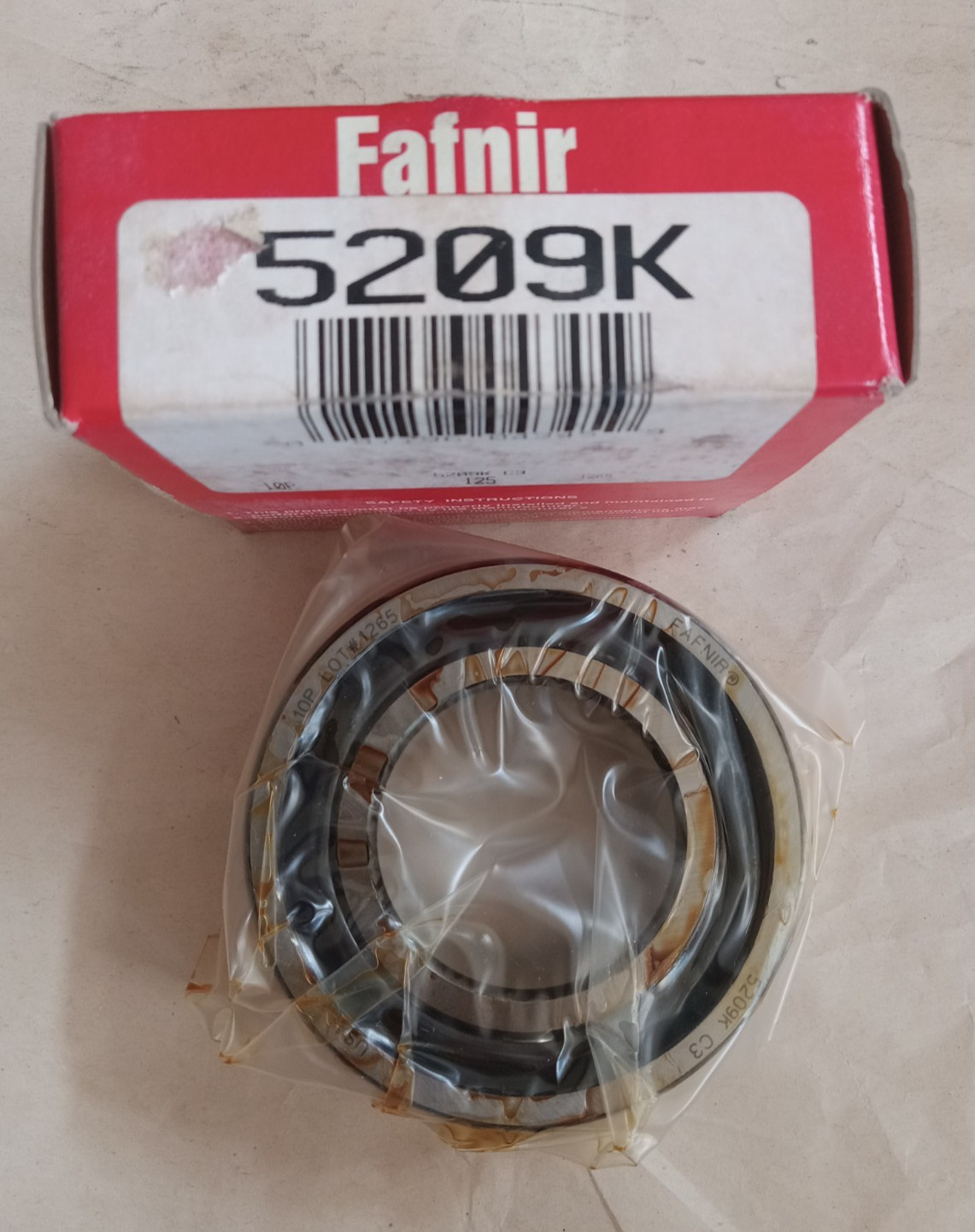FAFNIR 5209K Double Row Angular Contact Bearing