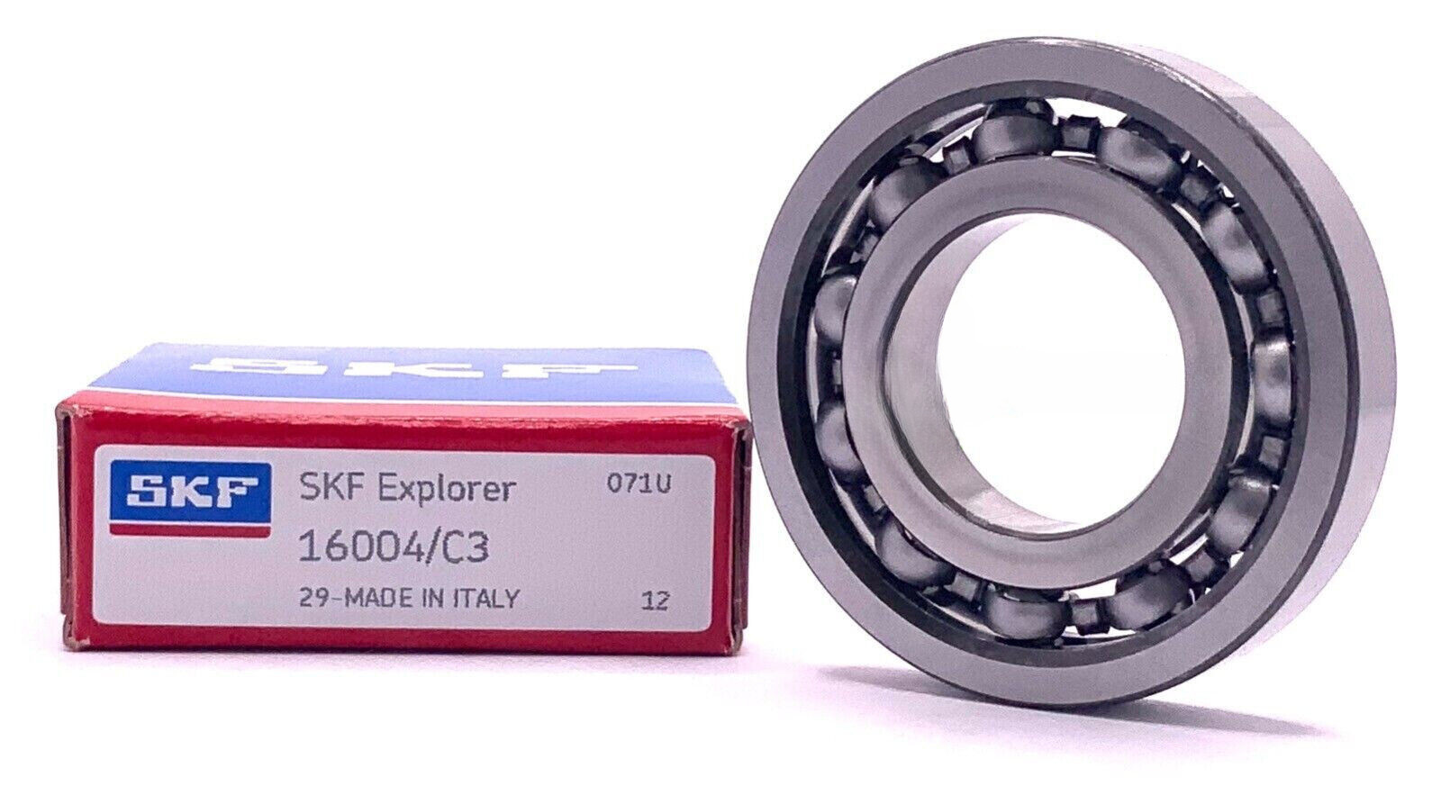 NEW SKF 16004 C3 Ducati Gearbox Main Shaft BEARING 20X42X8 MM
