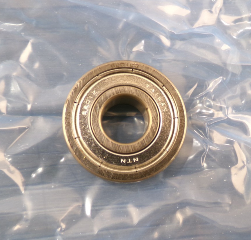 NEW NTN 6201ZZC3/EM Double Shield Deep Groove Radial Ball Bearing (Pack of 6) S7